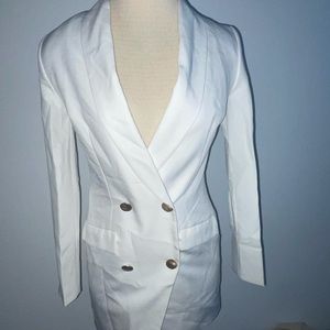 PLT asymmetrical blazer dress